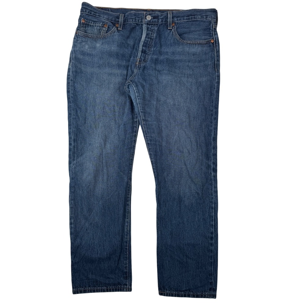 Levis 501 CT Jeans Mens 32x32 Blue Denim Light Wash Button Fly